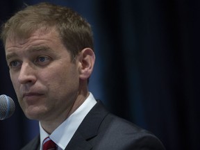 Dr. Andrew Furey, premier-designate takes questions from the media following the announcement of the results of the Provincial Liberal Leadership at the Mile One Convention Centre in St. John's, N.L. on Monday, August 3, 2020.