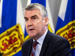 Nova Scotia Premier Stephen McNeil makes an announcement regarding the Northern Pulp mill in Halifax, Friday, Friday, Dec 20, 2019.