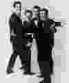 Italian-American vocal group The Four Seasons circa 1963. Left to right: Bob Gaudio, Tommy DeVito, Nick Massi (1935 – 2000) and Frankie Valli.