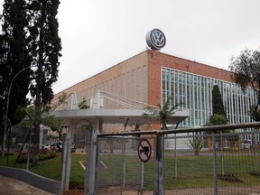 Volkswagen's factory is seen in Sao Bernardo do Campo, Sao Paulo state, Brazil September 24, 2020.