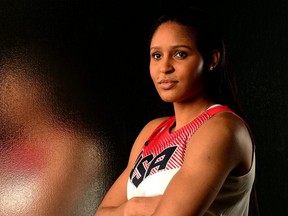 WNBA player and two-time Olympic gold medalist Maya Moore.