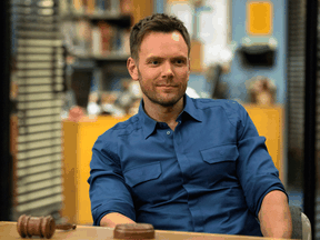 Glib, eloquent monologues: Joel McHale played Jeff Winger in the TV series Community.