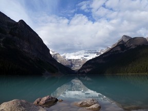 Lake Louise and Victoria Glacier are stunning.