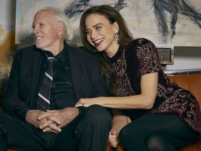 Picture of happiness? Bruce Dern and Lena Olin in The Artist's Wife.