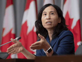 Chief Public Health Officer Theresa Tam speaks during a news conference Tuesday, September 8, 2020 in Ottawa.