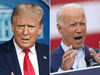 U.S. President Donald Trump and Democratic presidential nominee Joe Biden.