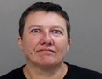 Pascale Ferrier appears in a jail booking photograph taken after her arrest by the Mission Police Department in Mission, Texas, U.S. March 13, 2019 on unrelated charges.