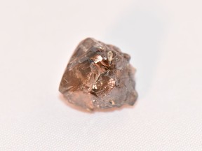 Kevin Kinard found this 9-carat diamond while visiting Crater of Diamonds State Park in Arkansas on Labour Day.