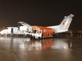Fifteen people were injured when a Jazz passenger plane and a fuel truck collided on the runway of Pearson International Airport, early on May 10, 2019.