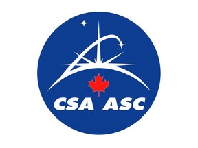 The Canadian Space Agency logo is shown in this undated handout photo. The Canadian Space Agency is getting its first female president. Longtime public servant Lisa Campbell has been tapped by the Trudeau government to take the agency's reigns, the first woman to head the organization since it was founded in 1989.