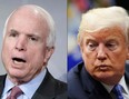 U.S. President Donald Trump launched a fresh mocking attack on John McCain, the Republican senator who died in 2018, after McCain's widow threw her support behind Joe Biden in the election.
