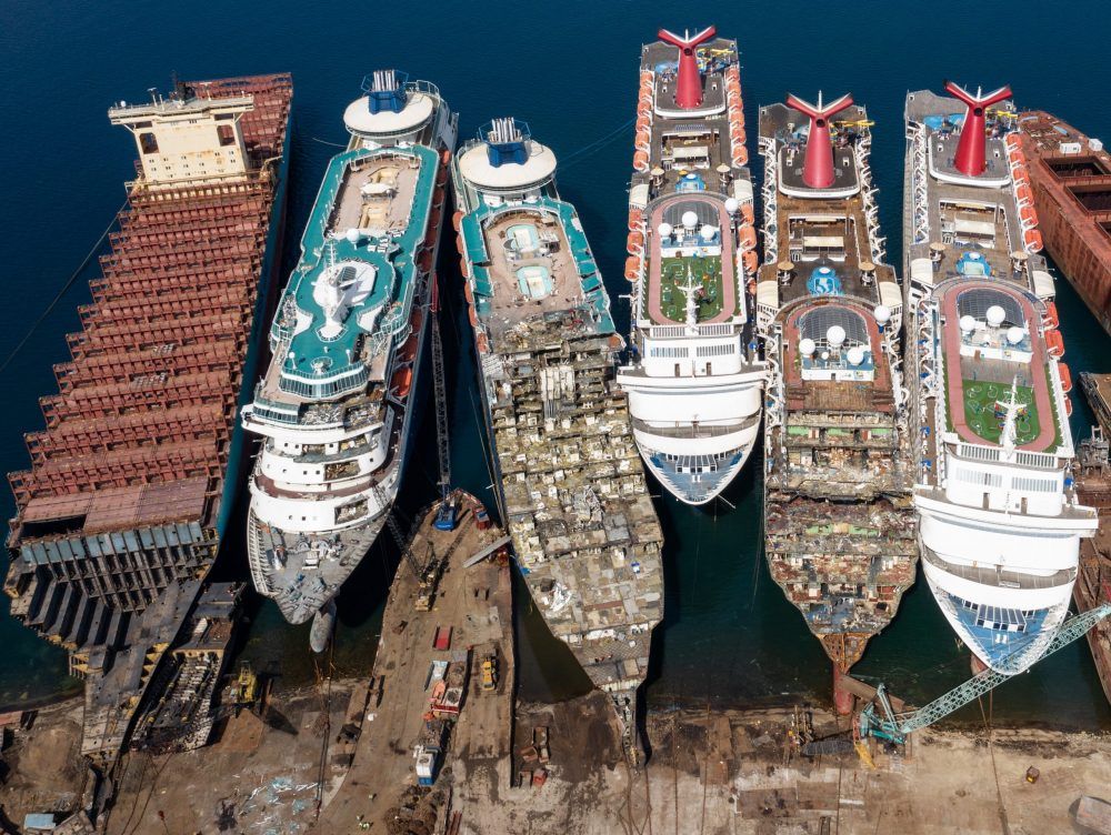 where old cruise ships go to die