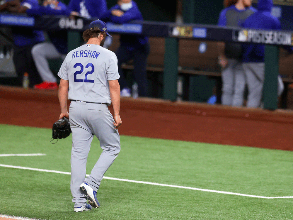 After Another Weak Postseason, Clayton Kershaw May Be Leaving the