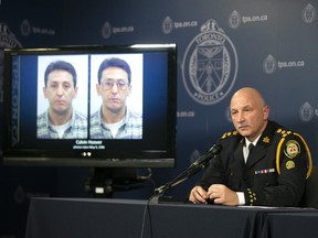 Toronto Police Chief James Ramer discusses new evidence in the case of the 1984 murder of Christine Jessop, on Oct. 15.