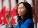 Canada's Chief Public Health Officer Theresa Tam during a news conference Monday October 5, 2020 in Ottawa.