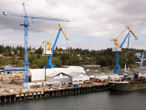 Victoria Shipyards in B.C.