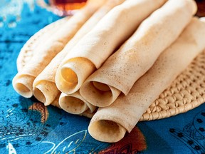 Canjeero — sourdough pancakes — from In Bibi's Kitchen