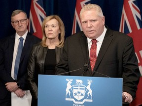 Ontario Premier Doug Ford on Wednesday.