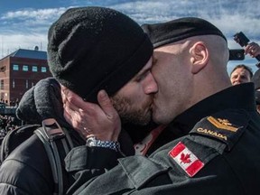 A picture posted by the Canadian Forces in U.S. Twitter account on Oct. 4, 2020.