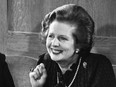 British Prime Minister Margaret Thatcher in 1983.