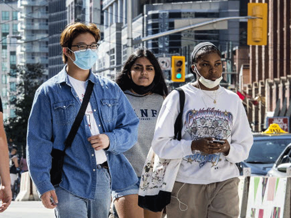 Mandatory masks made big impact on Ontario's COVID19 trajectory study