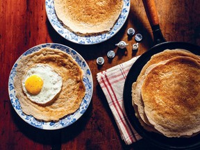 Staffordshire oatcakes from The British Baking Book