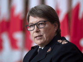 RCMP Commissioner Brenda Lucki is accused of accepting the status quo when it come to access to information requests to the police force.