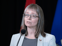 Alberta's Chief Medical Officer of Health Dr. Deena Hinshaw on Thursday. 