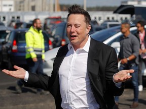 Tesla CEO Elon Musk on Sept. 20.