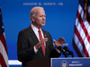 U.S. President-elect Joe Biden speaks at a news conference on November 19, 2020 in Wilmington, Delaware.