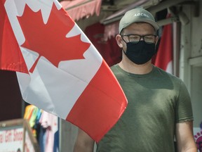 PJT-Covid 19 Canadian Flag & Mask-1