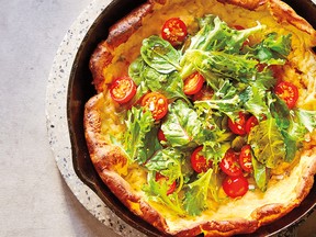 Cheesy Dutch baby from Dinner Uncomplicated