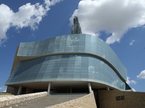 The Canadian Museum for Human Rights,  in Winnipeg.   Wednesday, August 05/2020.Winnipeg Sun/Chris Procaylo/stf