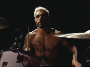 Ear, drums. Riz Ahmed in The Sound of Metal.