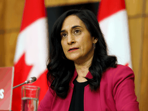 Federal Procurement Minister Anita Anand: "Canada is in a position to accept delivery of vaccines as soon as they are available."