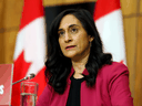 Federal Procurement Minister Anita Anand: 