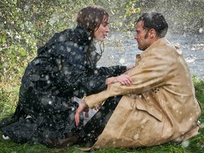 Pretty faces and mercurial weather: Emily Blunt and Jamie Dornan in Wild Mountain Thyme.