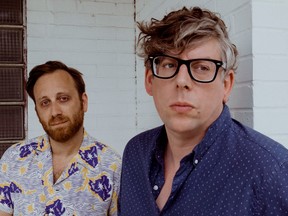 (L-R) The Black Keys' Dan Auerbach and Patrick Carney.