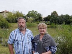 Michel and Annie Pécheras have been told they have 90 days to drain the 300 sq-metre pond at their home in the village of Grignols and get rid of the frogs.