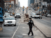 A view of Yonge Street in Toronto on Tuesday, April 24, 2018, a day after Alek Minassian drove a van down the sidewalk, killing 10 people.