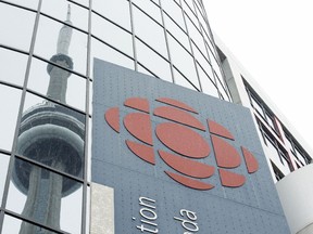 The CBC's head offices on Front Street in Toronto.