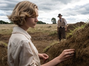 Hoo goes there: Carey Mulligan and Ralph Fiennes in The Dig.