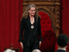 Newly sworn-in Governor General Julie Payette acknowledges applause in the Senate on October 2, 2017. With Payette's resignation last week over a workplace review scandal, the governor general expense program is back in the spotlight.