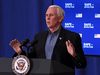 U.S. Vice President Mike Pence speaks after receiving the COVID-19 vaccine at the White House, December 18, 2020.