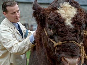 Nicholas Ralph stars as country veterinarian James Herriot in the new PBS production of All Creatures Great and Small.