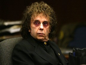 Music producer Phil Spector died Saturday, Jan. 16, 2021, after he was diagnosed with COVID-19 four weeks ago while serving a murder sentence.