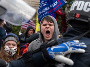 A pro-Trump mob riots at the U.S. Capitol in Washington, D.C., on Jan. 6.