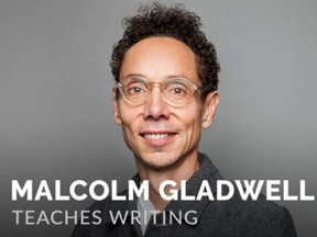 Malcolm Gladwell's MasterClass is valuable for writers or writers to be.