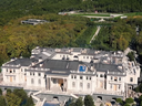 Navalny's video published an architectural plan and drone footage of a gigantic palace near Gelendzhik on the Black Sea, including a cellar winery, an indoor ice rink and a casino. The video alleged it was built for Putin using a complex 