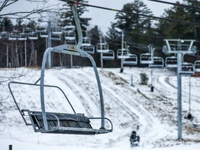 Mount Pakenham in the Ottawa area is among Ontario ski hill shut down by the provincewide COVID-19 lockdown.